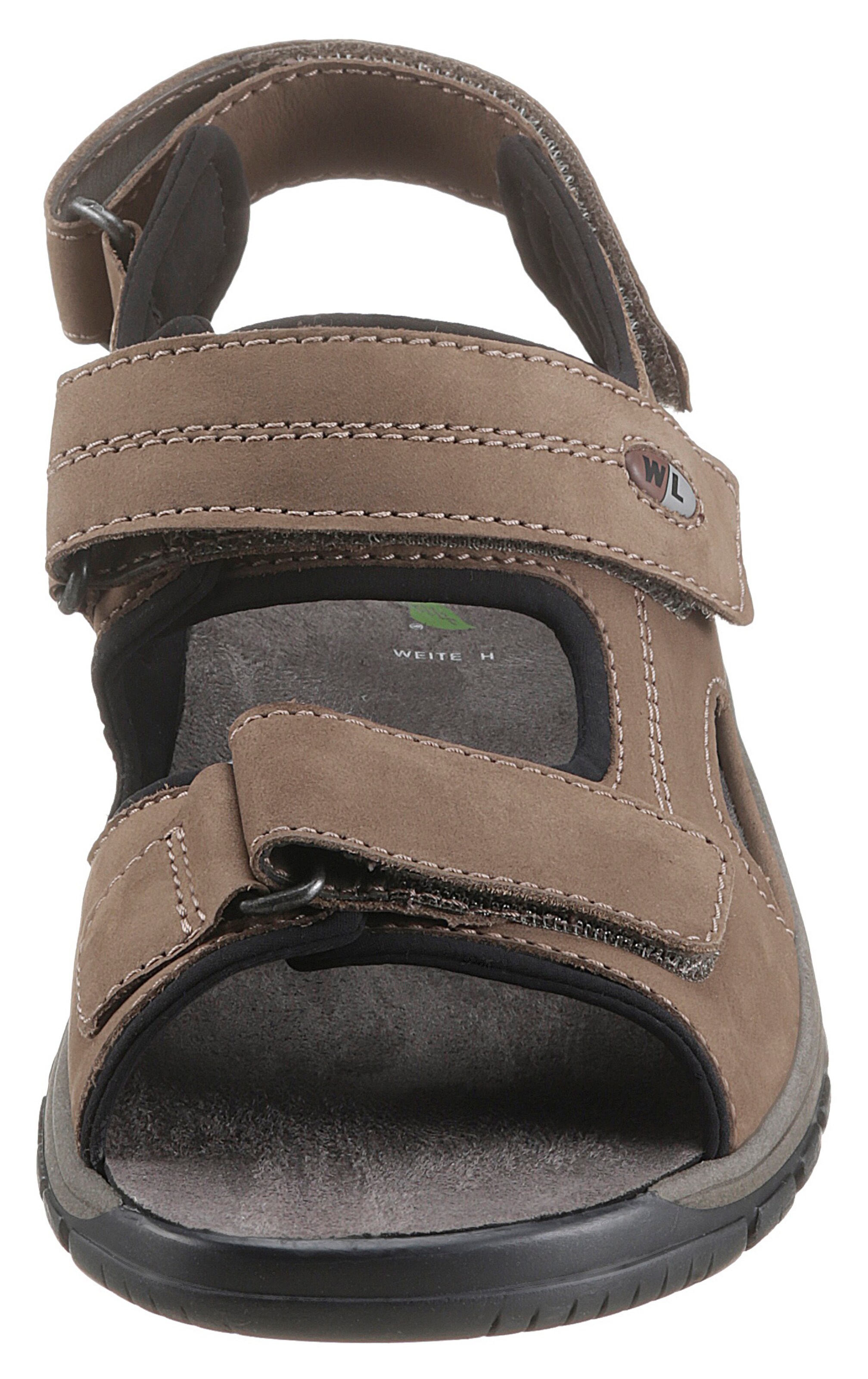 WALDLÄUFER Sandale in Braun