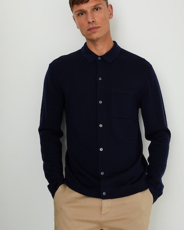 Regular fit Camicia di WE Fashion in blu: frontale