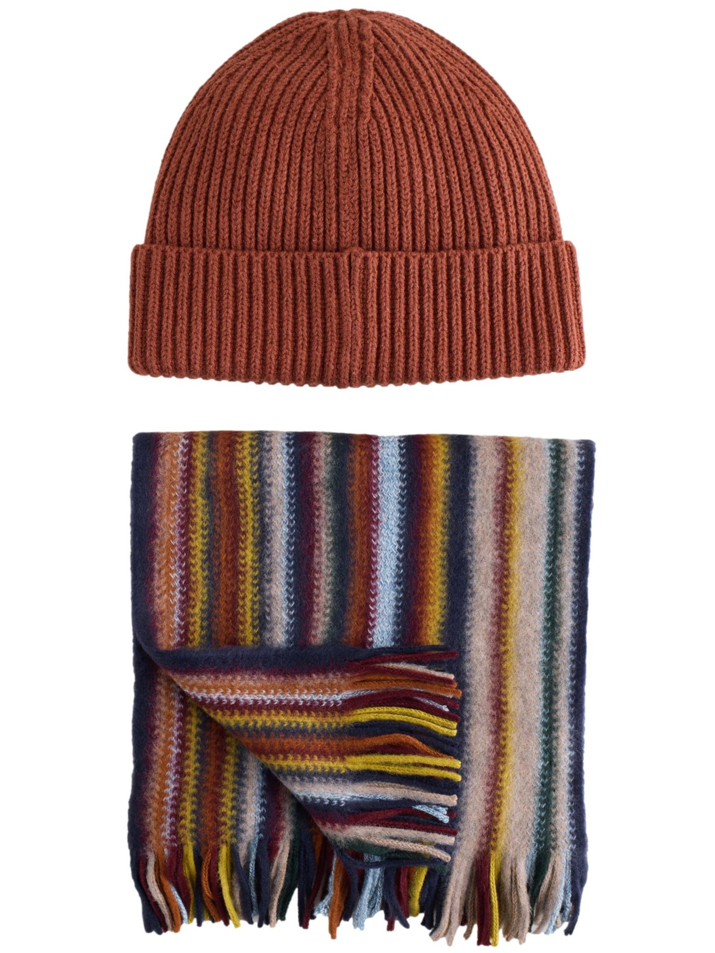 Bonnet Next en orange : devant