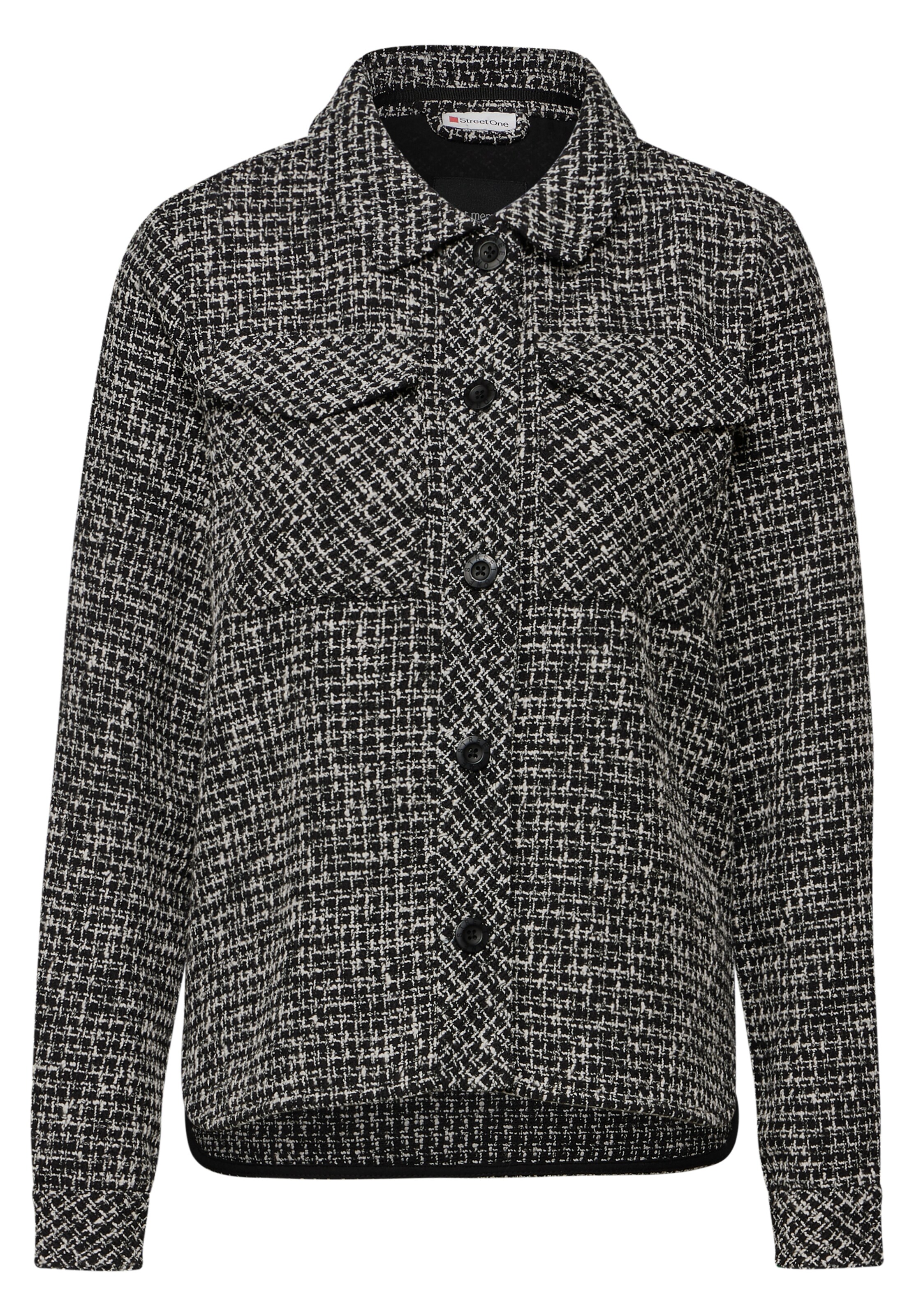 STREET ONE Between-Season Jacket in Black: front