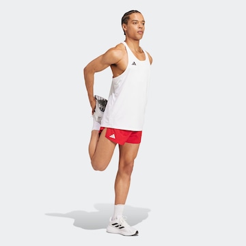 ADIDAS PERFORMANCE Обычный Спортивные штаны 'Adizero Essentials' в Красный