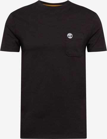 T-Shirt TIMBERLAND en noir : devant