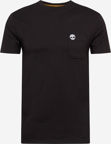 TIMBERLAND Shirt in Zwart: voorkant