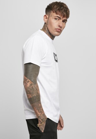 MT Men Shirt 'Bandana Box Pray ' in White