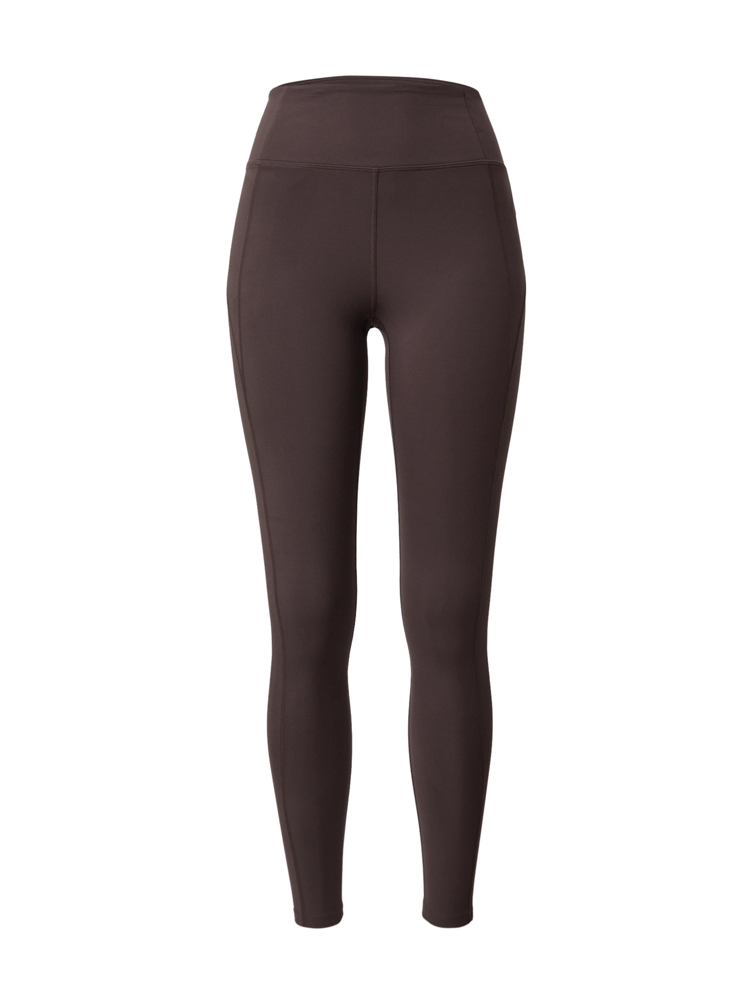 Girlfriend Collective Workout Pants in Brown: front