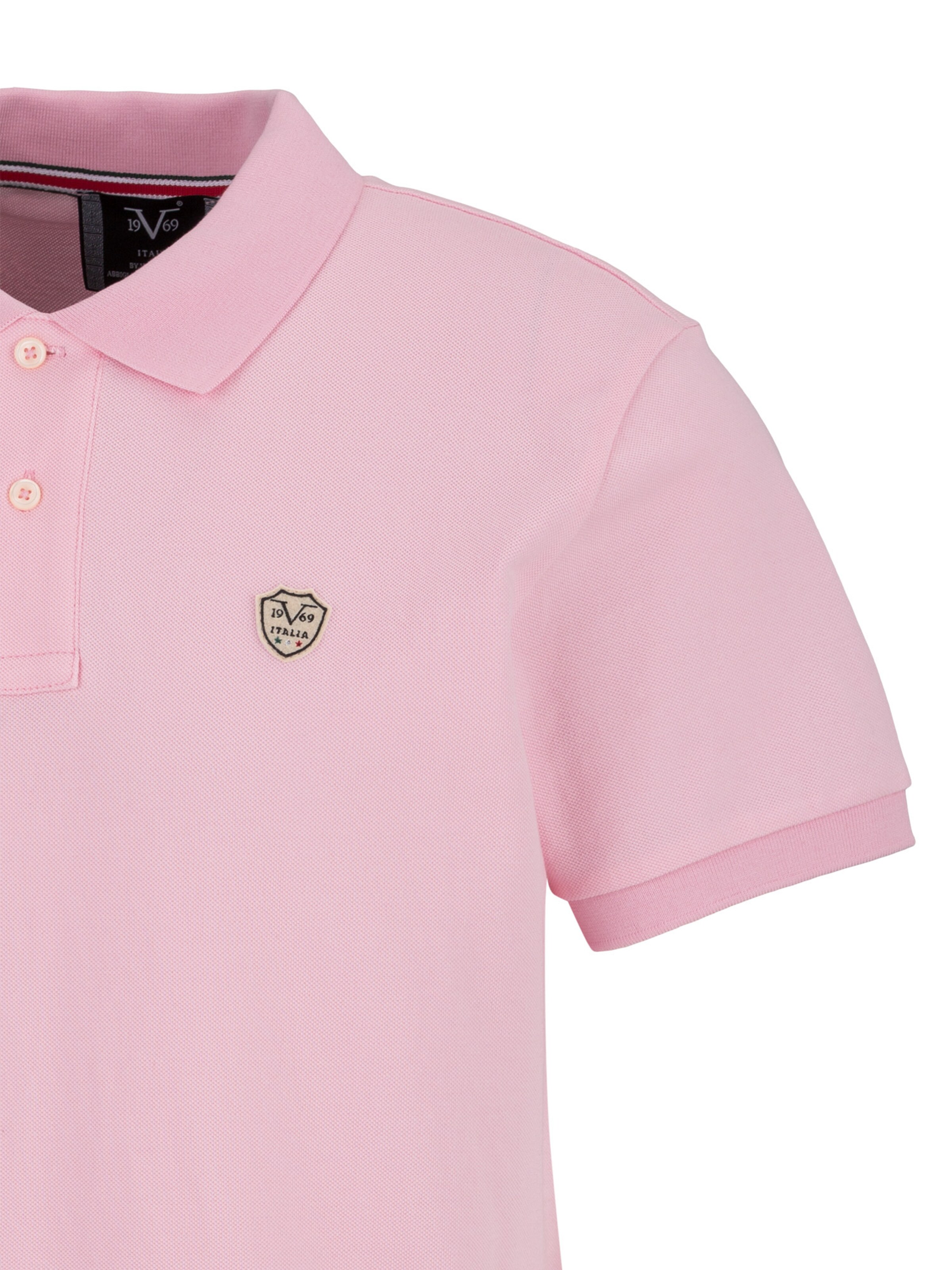 19V69 ITALIA Póló 'Emilio' - rózsaszín