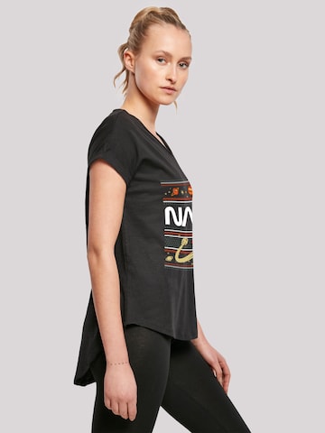 F4NT4STIC Shirt 'NASA Fair Isle' in Black