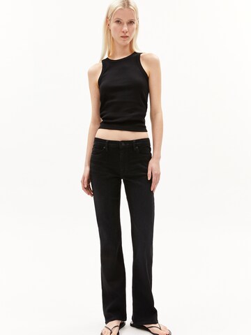 ARMEDANGELS Slim fit Jeans 'LINNA' in Black