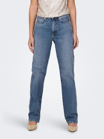 ONLY Regular Jeans 'RILEY' in Blauw: voorkant