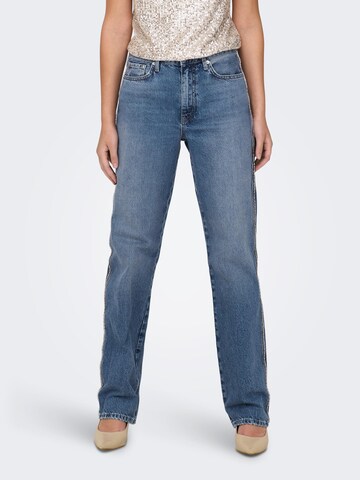 ONLY Regular Jeans 'RILEY' in Blue: front