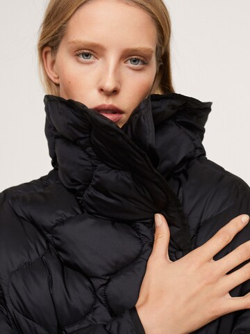 MANGO Winter Coat 'Drile' in Black