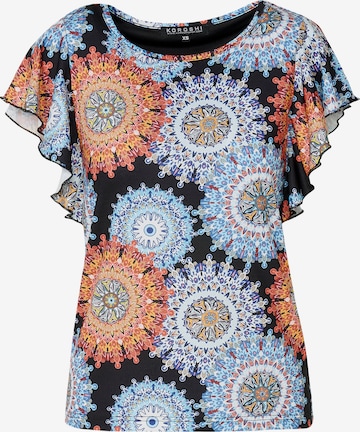 melns KOROSHI T-Krekls: no priekšpuses