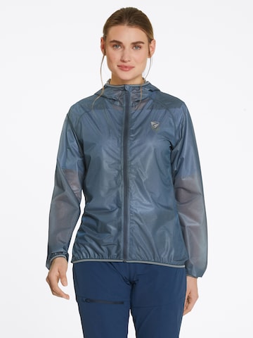 ZIENER Athletic Jacket 'NATINA' in Blue: front