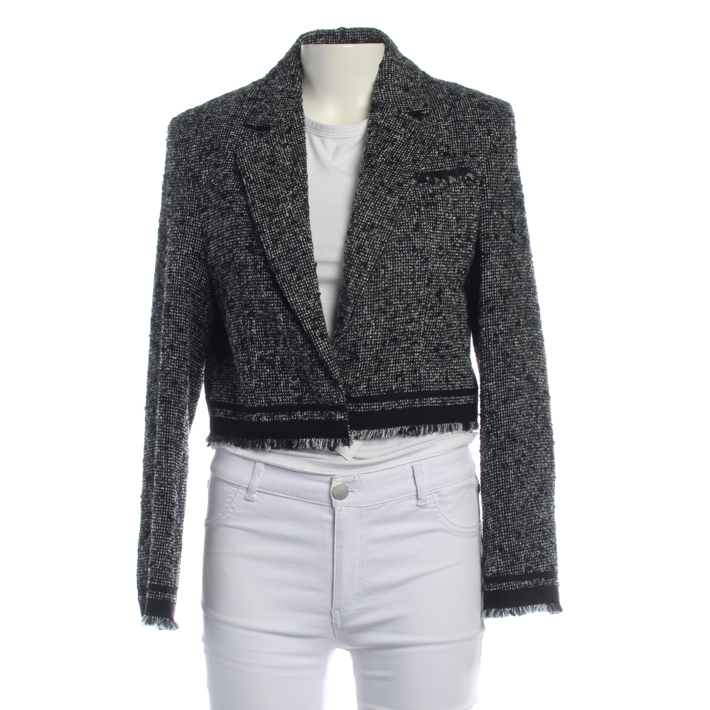 Iris von Arnim Blazer XS in Schwarz: Vorderseite