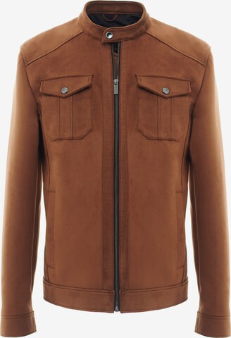 PIERRE CARDIN Between-Season Jacket in Brown: front