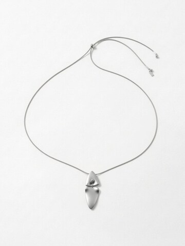 DNSK Copenhagen Ketting in Zilver: voorkant