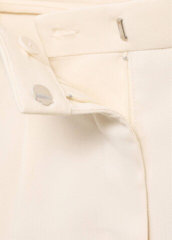 MANGO Wide leg Pleat-Front Pants in Grey