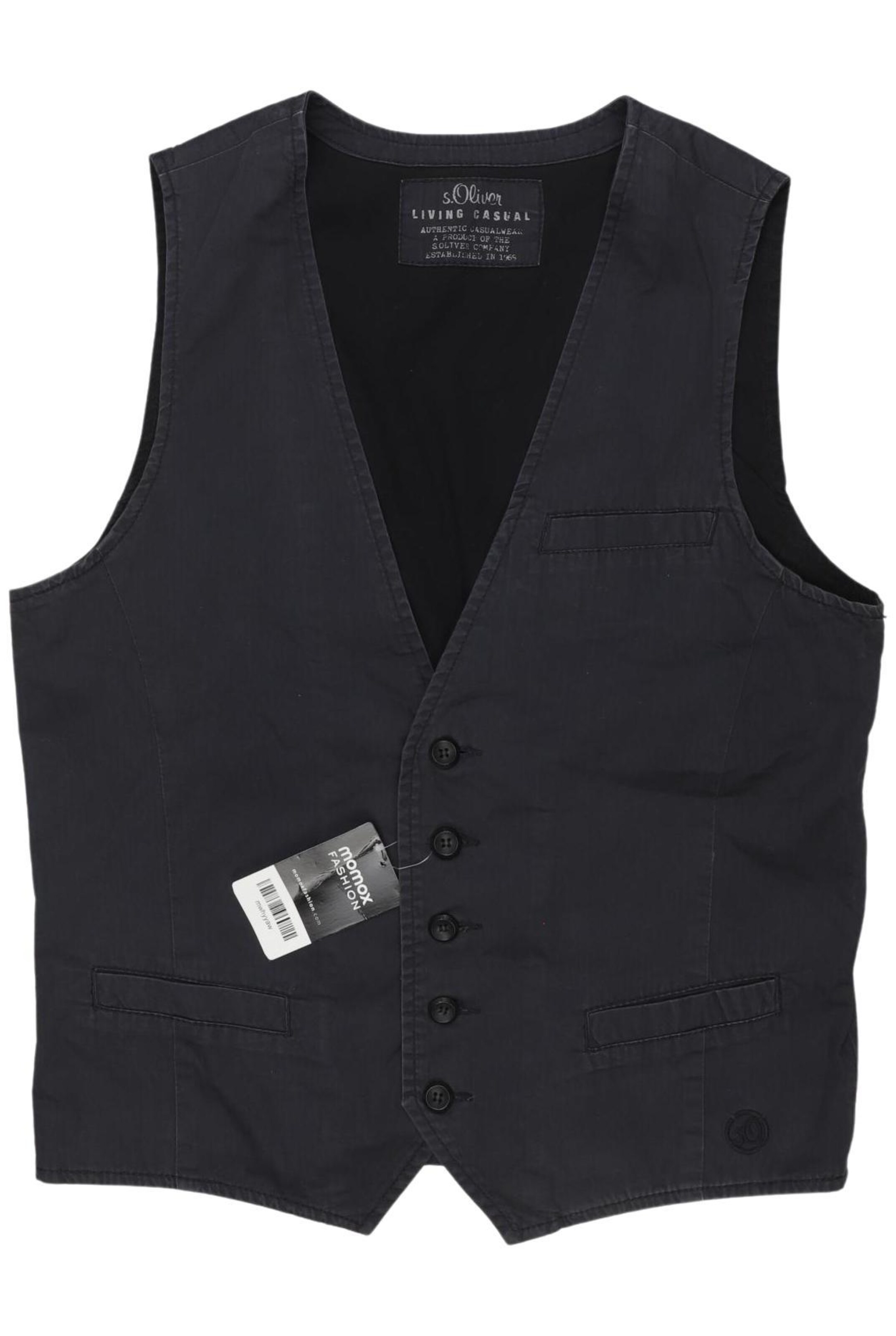 s.Oliver Vest in M in Blue: front
