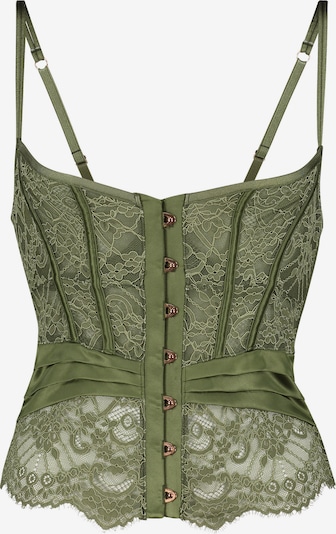 Hunkemöller Corsage 'Amelia' en vert, Vue avec produit