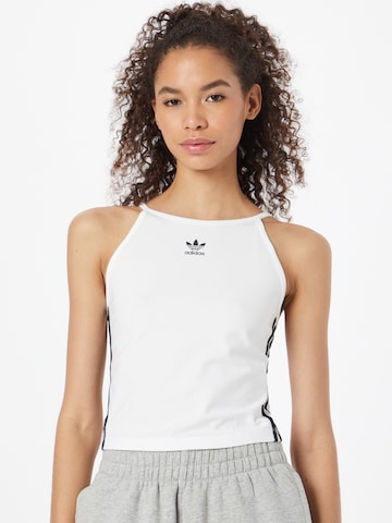 ADIDAS ORIGINALS Top in White: front