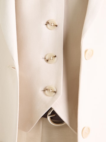 Gilet de costume QS en beige