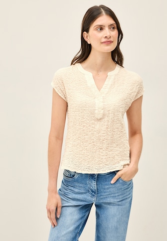 CECIL Bluse in Beige: Vorderseite