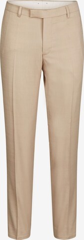 HECHTER PARIS Slimfit Pantalon in Beige: voorkant