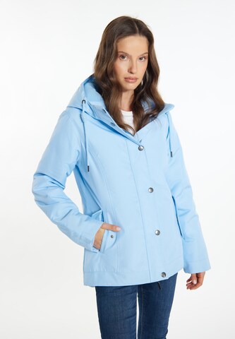 usha BLUE LABEL Winter jacket 'Fenia' in Blue: front