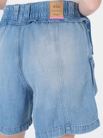 M.O.D MIRACLE OF DENIM Wide leg Trousers in Blue