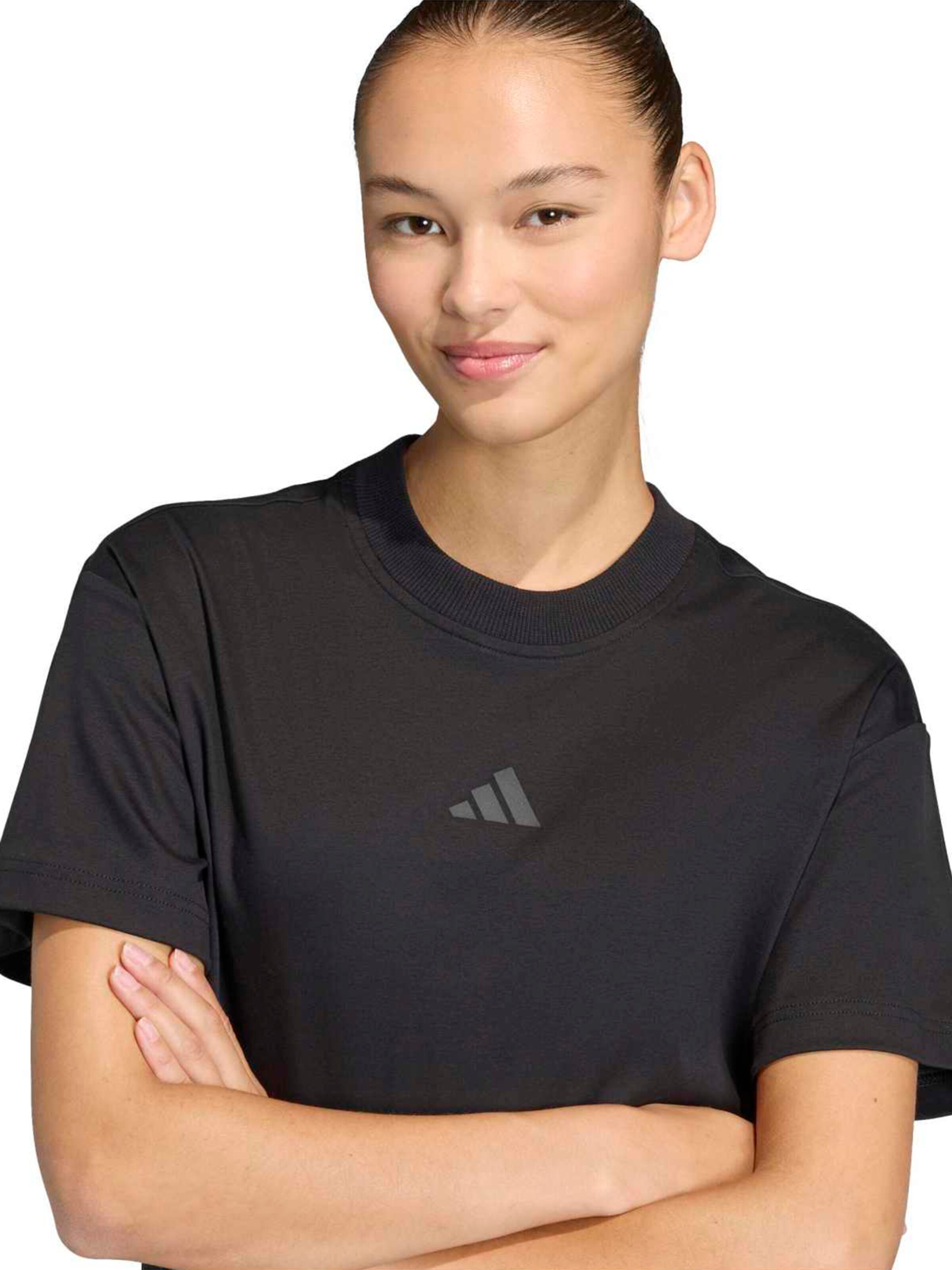 ADIDAS SPORTSWEARTehnička sportska majica 'CT' - crna boja