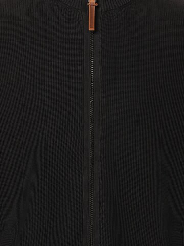 CAMEL ACTIVE Knit cardigan in Black