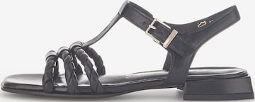 GABOR Strap Sandals in Black