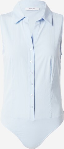 ABOUT YOU Blouse 'Laura ' in Blauw: voorkant