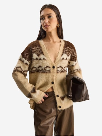 Giacchetta 'Strickjacken' di Bianco Lucci in beige