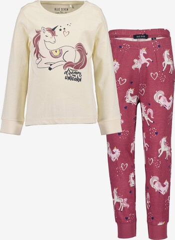 Pyjama BLUE SEVEN en rose : devant