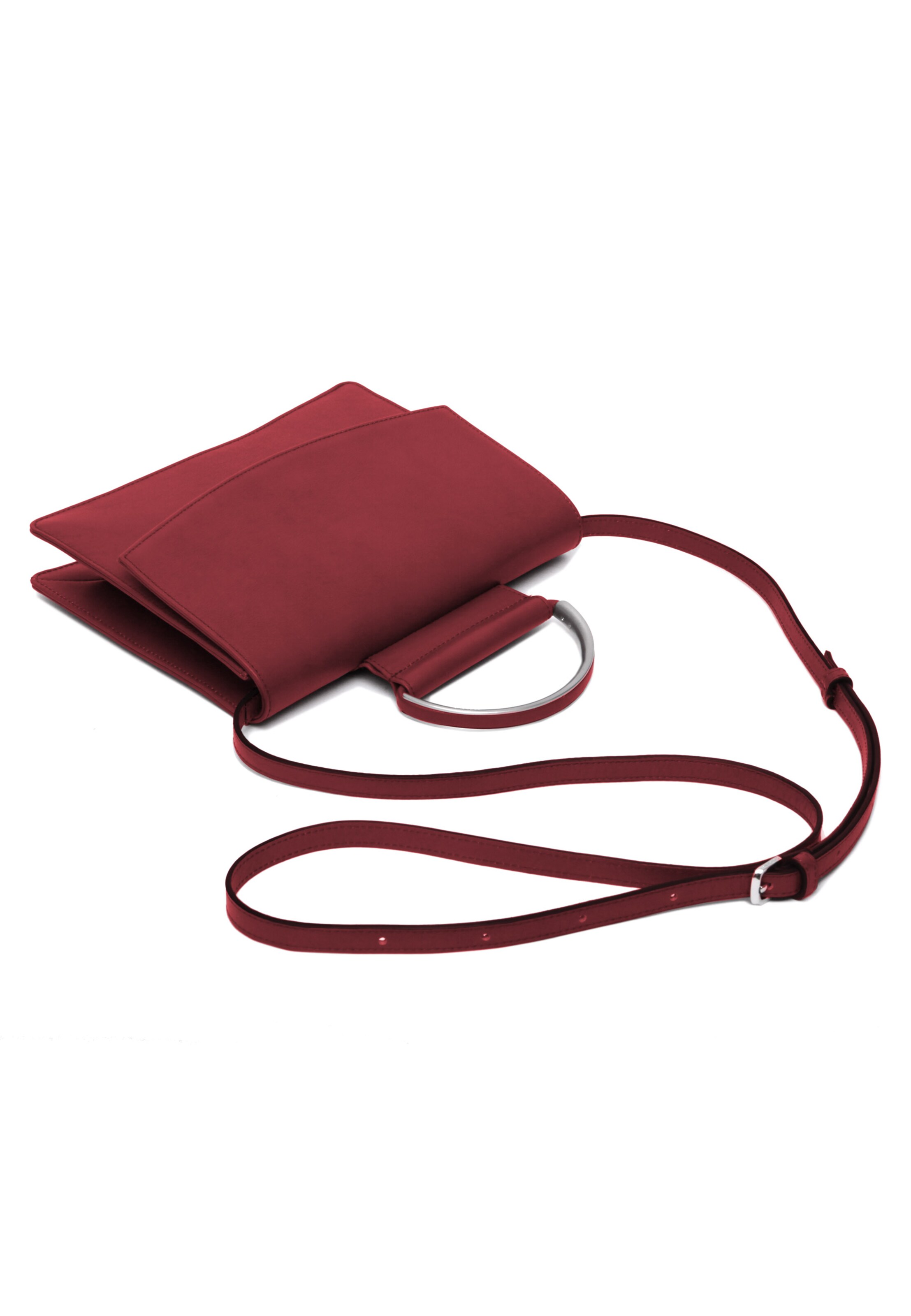 Gretchen Clutch 'Oyster' in Rot