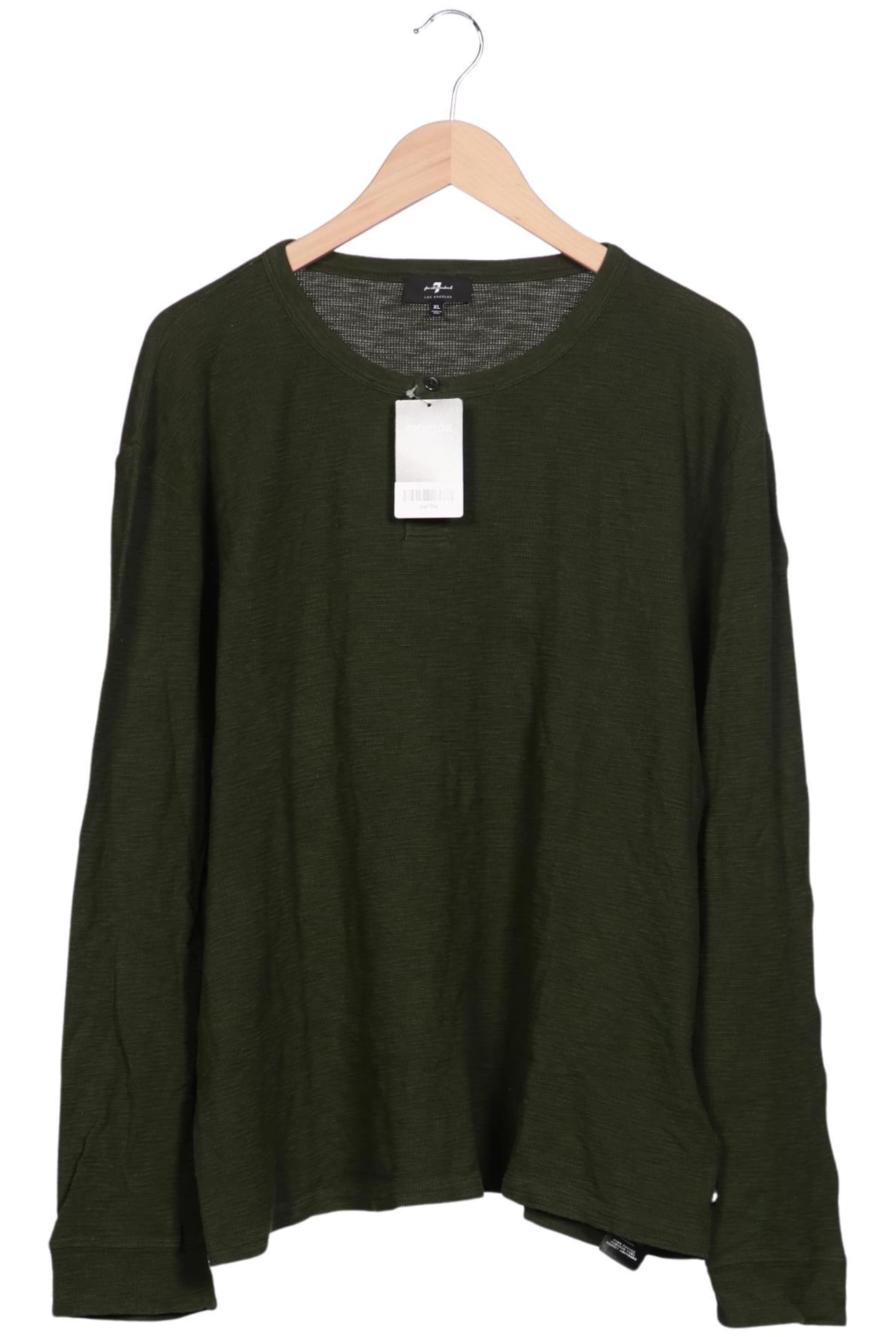 7 for all mankind Shirt in XL in Green: front