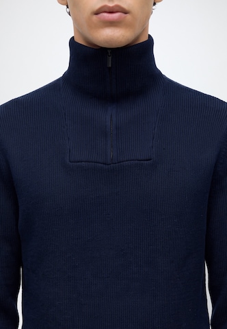 KnowledgeCotton Apparel - Jersey en azul: frente