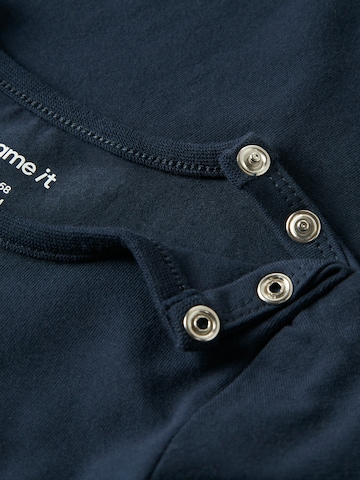 NAME IT Shirt 'NBMFLOP' in Blau