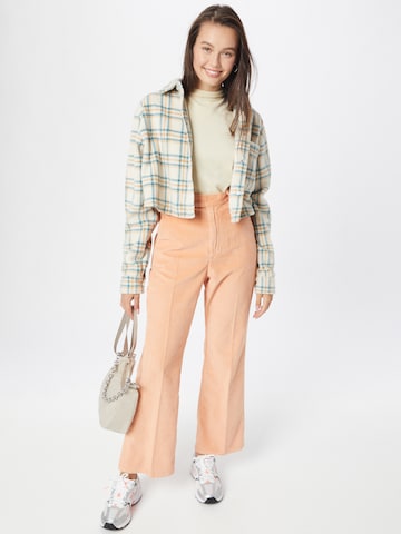 LEVI'S ® Flared Trousers with creases 'Math Club Trouser Flare' in Orange