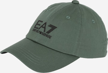 žalia EA7 Emporio Armani Kepurė: priekis