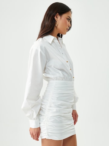 BWLDR - Vestido 'BALI' em branco