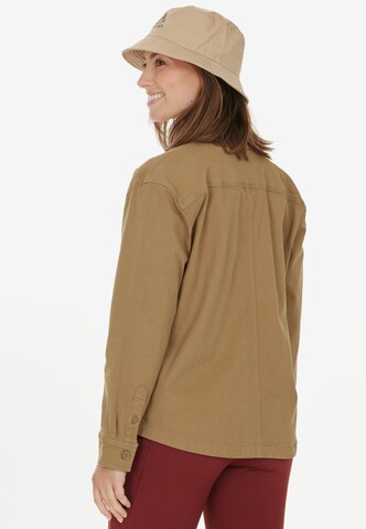 Whistler Athletic Button Up Shirt 'Fallon' in Brown