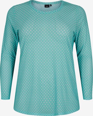 Zizzi Blouse 'ERAYNE' in Green: front