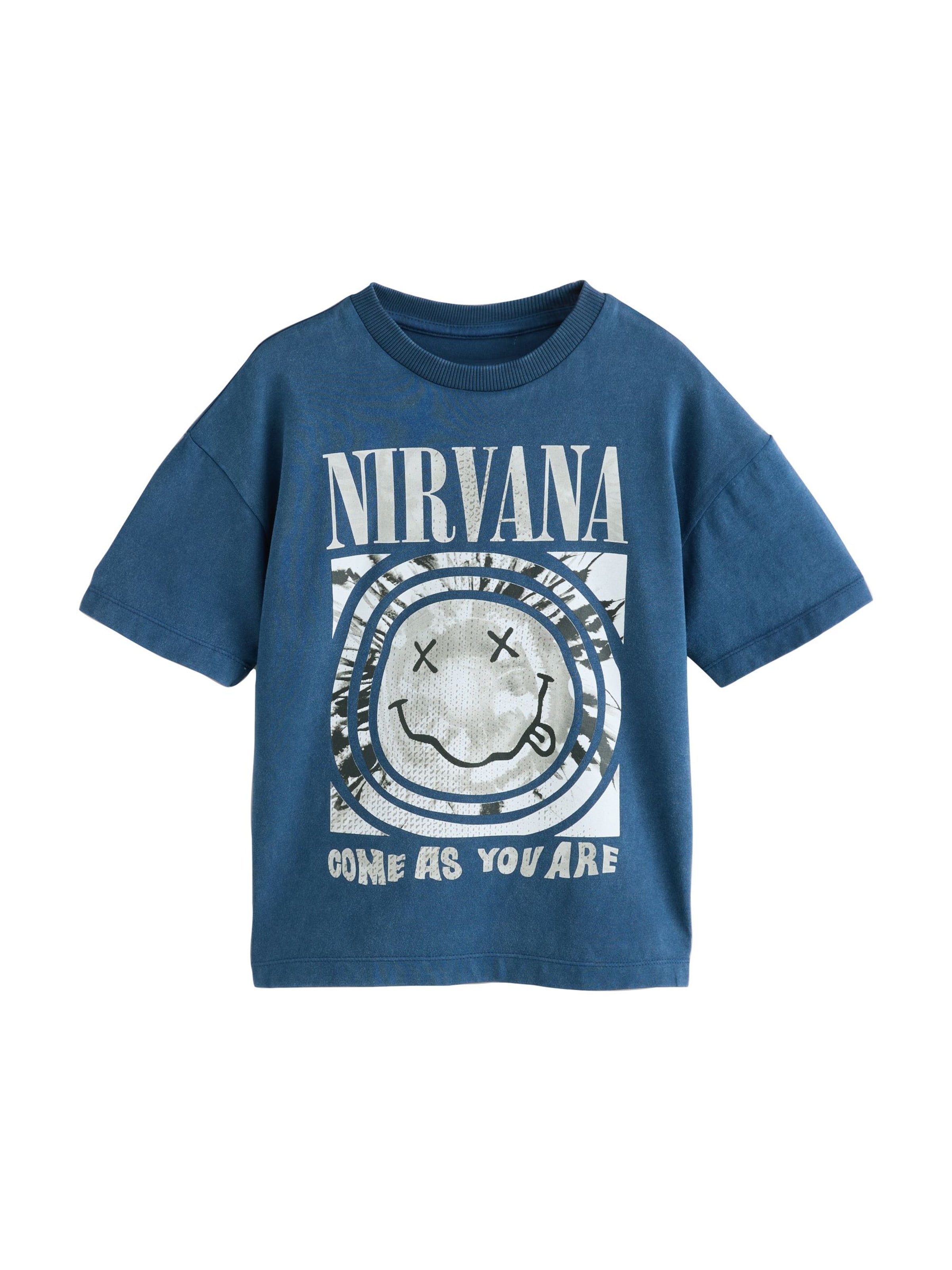 Next - Camiseta en azul: frente