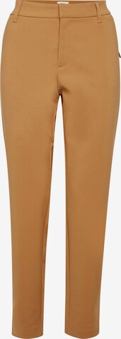 PULZ Jeans Pants 'PZBINDY ' in Brown: front
