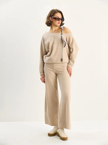 Bianco Lucci - Roupa de casa 'Zweiteiliges Set' em bege