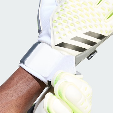 ADIDAS PERFORMANCE Спортни ръкавици 'Predator Match Fingersave Goalkeeper' в бяло