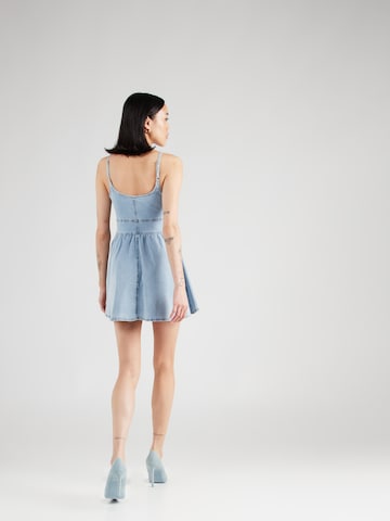 Hoermanseder x About You Dress 'Irem' in Blue