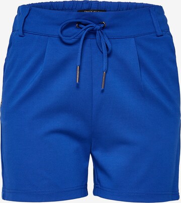 ONLY Regular Pants 'Poptrash' in Blue: front